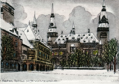 Aachen, Rathaus