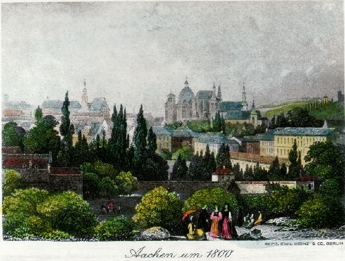 Aachen, um 1800