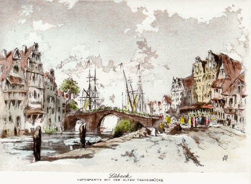 Lübeck, Travebrücke