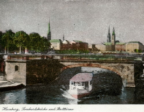 Hamburg, Lombardsbrücke
