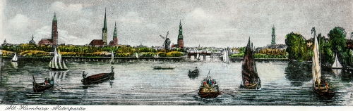 Hamburg, Alsterpartie