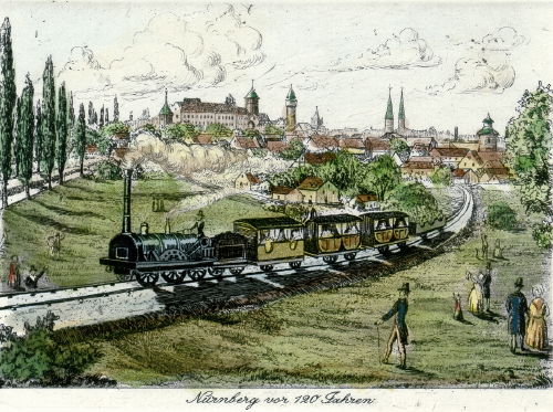 Nürnberg, Nürnberg um 1860