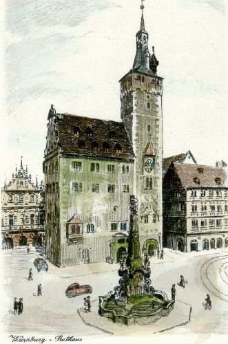 Würzburg, Rathaus