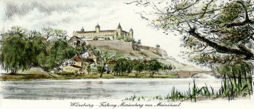 Würzburg, Festung Marienberg