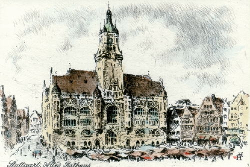 Stuttgart, Altes Rathaus
