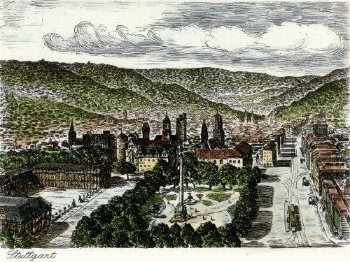 Stuttgart, Stadtansicht