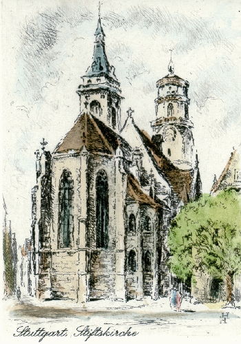 Stuttgart, Stiftskirche