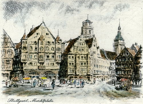 Stuttgart, Marktplatz