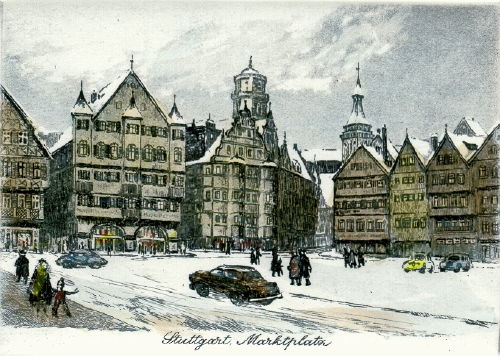 Stuttgart, Marktplatz