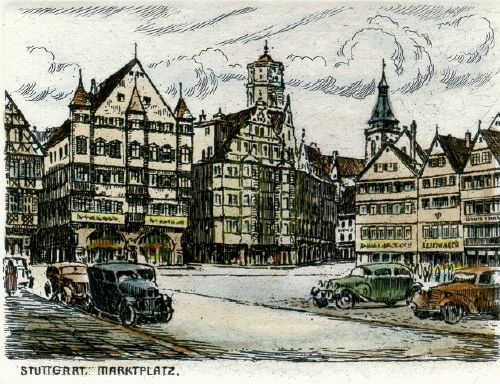 Stuttgart, Marktplatz