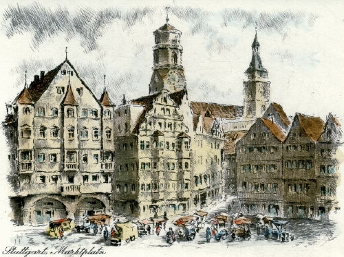 Stuttgart, Marktplatz