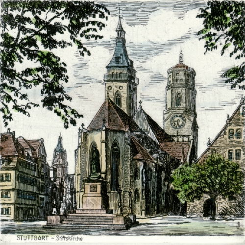 Stuttgart, Stiftskirche