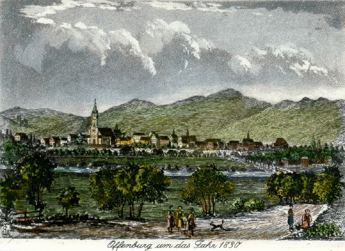 Offenburg, um das Jahr 1830