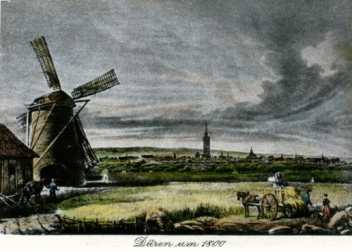 Düren, um 1800