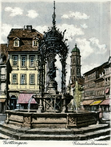 Göttingen, Gänseliesel