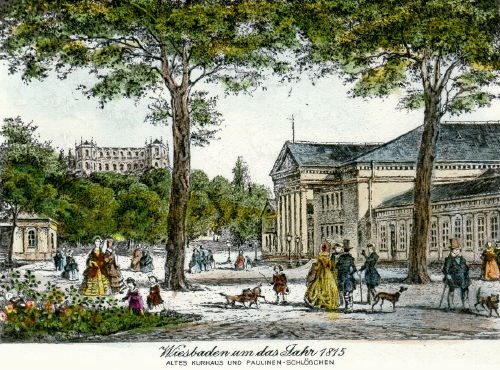 Wiesbaden, um 1815