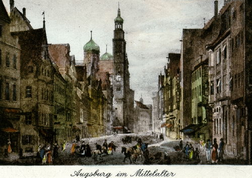 Augsburg, im Mittelalter