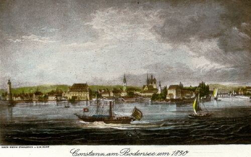 Konstanz, um 1850