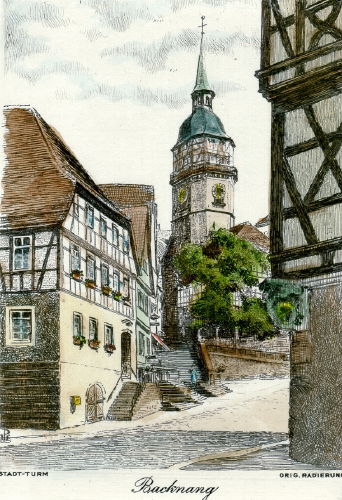 Backnang, Stadt-Turm