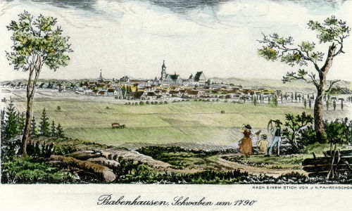 Babenhausen, um 1790