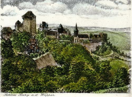 Solingen, Schloß Burg a.d. Wupper