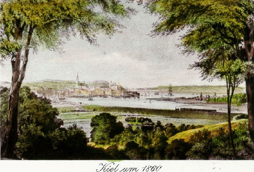 Kiel, Kiel um 1860