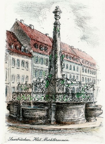 Saarbrücken, Marktbrunnen